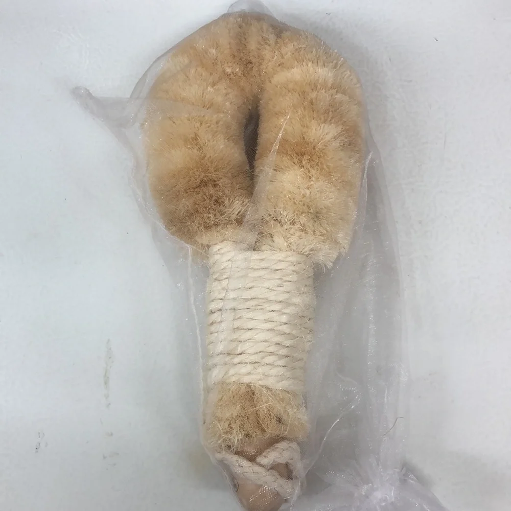 Bath- Baudelaire Sisal Body Brush. Exfoliating NIB